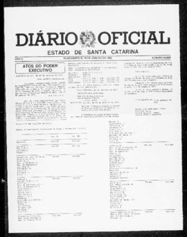 Diário Oficial do Estado de Santa Catarina. Ano 51. N° 12629 de 16/01/1985