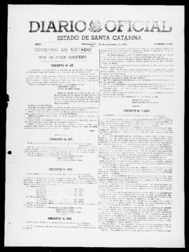 Diário Oficial do Estado de Santa Catarina. Ano 26. N° 6450 de 23/11/1959