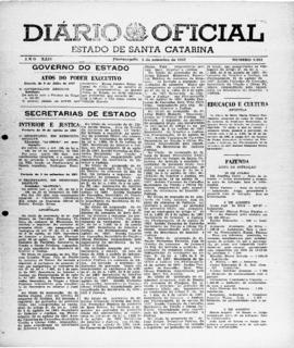 Diário Oficial do Estado de Santa Catarina. Ano 24. Nº 5932 de 05/09/1957