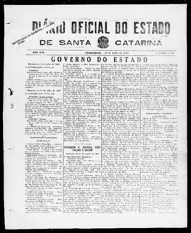 Diário Oficial do Estado de Santa Catarina. Ano 19. N° 4702 de 21/07/1952