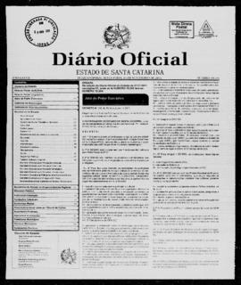 Diário Oficial do Estado de Santa Catarina. Ano 77. N° 19206 de 04/11/2011