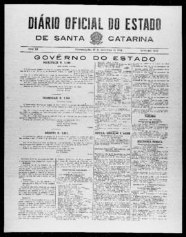 Diário Oficial do Estado de Santa Catarina. Ano 11. N° 2860 de 17/11/1944