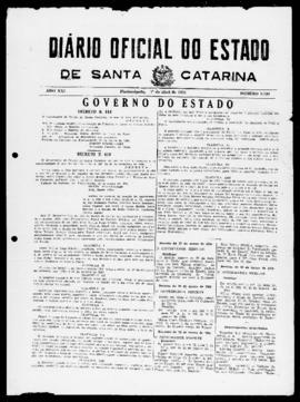 Diário Oficial do Estado de Santa Catarina. Ano 21. N° 5106 de 01/04/1954