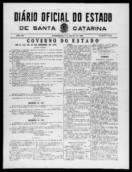 Diário Oficial do Estado de Santa Catarina. Ano 15. N° 3856 de 05/01/1949