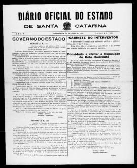 Diário Oficial do Estado de Santa Catarina. Ano 5. N° 1250 de 12/07/1938