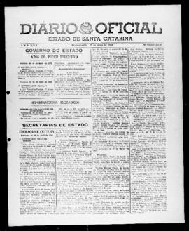 Diário Oficial do Estado de Santa Catarina. Ano 25. N° 6100 de 29/05/1958