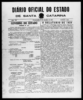Diário Oficial do Estado de Santa Catarina. Ano 7. N° 1853 de 20/09/1940