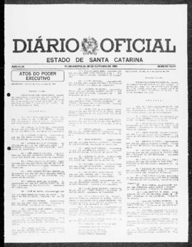 Diário Oficial do Estado de Santa Catarina. Ano 49. N° 12314 de 06/10/1983