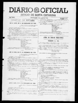 Diário Oficial do Estado de Santa Catarina. Ano 26. N° 6477 de 08/01/1960
