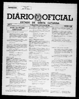 Diário Oficial do Estado de Santa Catarina. Ano 53. N° 12999 de 16/07/1986