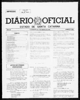 Diário Oficial do Estado de Santa Catarina. Ano 56. N° 14399 de 10/03/1992