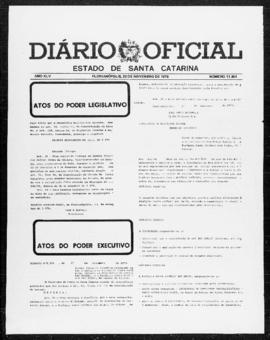 Diário Oficial do Estado de Santa Catarina. Ano 45. N° 11361 de 23/11/1979