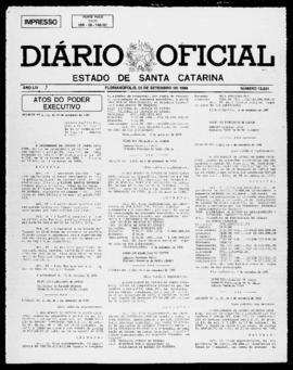 Diário Oficial do Estado de Santa Catarina. Ano 54. N° 13531 de 05/09/1988