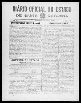 Diário Oficial do Estado de Santa Catarina. Ano 11. N° 2922 de 15/02/1945