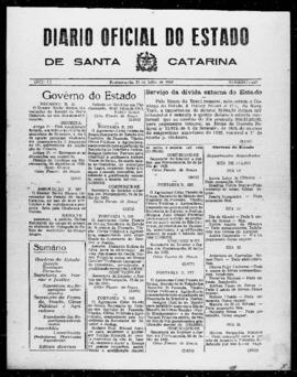 Diário Oficial do Estado de Santa Catarina. Ano 2. N° 407 de 30/07/1935