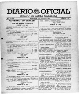 Diário Oficial do Estado de Santa Catarina. Ano 24. Nº 5981 de 21/11/1957