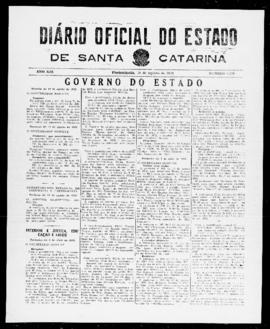 Diário Oficial do Estado de Santa Catarina. Ano 19. N° 4720 de 18/08/1952