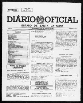 Diário Oficial do Estado de Santa Catarina. Ano 55. N° 14117 de 24/01/1991