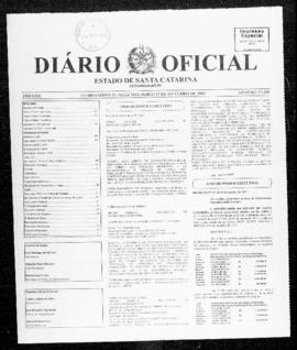 Diário Oficial do Estado de Santa Catarina. Ano 70. N° 17258 de 13/10/2003