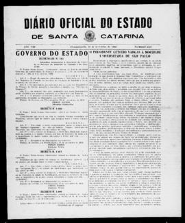 Diário Oficial do Estado de Santa Catarina. Ano 8. N° 2149 de 28/11/1941
