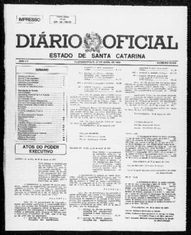 Diário Oficial do Estado de Santa Catarina. Ano 55. N° 13934 de 27/04/1990