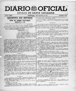 Diário Oficial do Estado de Santa Catarina. Ano 24. Nº 5980 de 20/11/1957