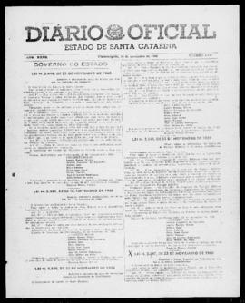 Diário Oficial do Estado de Santa Catarina. Ano 27. N° 6691 de 30/11/1960
