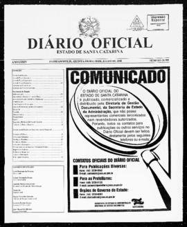Diário Oficial do Estado de Santa Catarina. Ano 74. N° 18399 de 10/07/2008