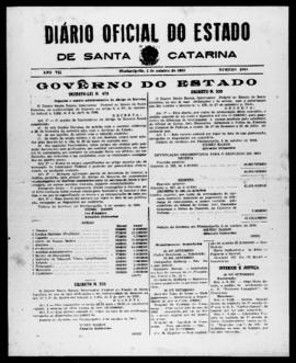 Diário Oficial do Estado de Santa Catarina. Ano 7. N° 1861 de 02/10/1940