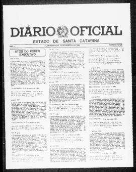Diário Oficial do Estado de Santa Catarina. Ano 51. N° 12628 de 15/01/1985