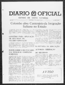 Diário Oficial do Estado de Santa Catarina. Ano 40. N° 10160 de 22/01/1975