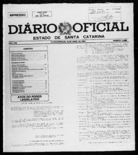 Diário Oficial do Estado de Santa Catarina. Ano 58. N° 14669 de 19/04/1993