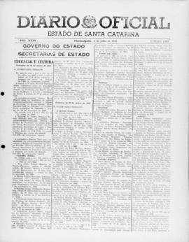Diário Oficial do Estado de Santa Catarina. Ano 23. N° 5652 de 06/07/1956