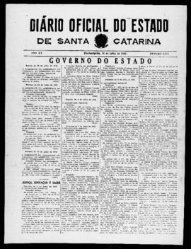 Diário Oficial do Estado de Santa Catarina. Ano 15. N° 3754 de 30/07/1948