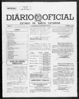 Diário Oficial do Estado de Santa Catarina. Ano 56. N° 14179 de 25/04/1991