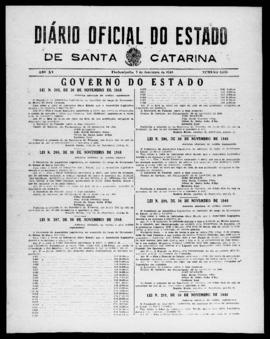Diário Oficial do Estado de Santa Catarina. Ano 15. N° 3838 de 07/12/1948
