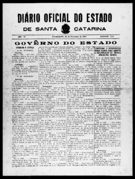 Diário Oficial do Estado de Santa Catarina. Ano 6. N° 1713 de 29/02/1940