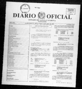 Diário Oficial do Estado de Santa Catarina. Ano 71. N° 17627 de 29/04/2005