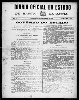 Diário Oficial do Estado de Santa Catarina. Ano 3. N° 819 de 28/12/1936