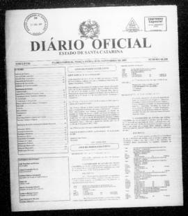 Diário Oficial do Estado de Santa Catarina. Ano 73. N° 18250 de 20/11/2007