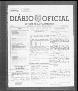 Diário Oficial do Estado de Santa Catarina. Ano 63. N° 15471 de 16/07/1996