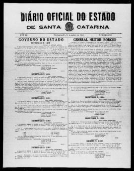 Diário Oficial do Estado de Santa Catarina. Ano 11. N° 2798 de 16/08/1944