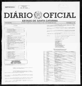 Diário Oficial do Estado de Santa Catarina. Ano 68. N° 16791 de 23/11/2001