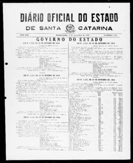 Diário Oficial do Estado de Santa Catarina. Ano 21. N° 5251 de 08/11/1954