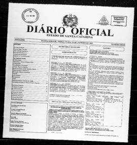 Diário Oficial do Estado de Santa Catarina. Ano 72. N° 18044 de 16/01/2007