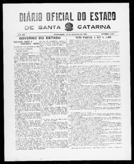 Diário Oficial do Estado de Santa Catarina. Ano 20. N° 5027 de 24/11/1953
