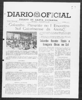 Diário Oficial do Estado de Santa Catarina. Ano 39. N° 9857 de 30/10/1973