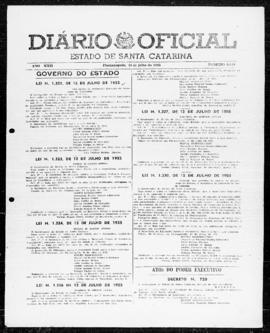 Diário Oficial do Estado de Santa Catarina. Ano 22. N° 5410 de 14/07/1955