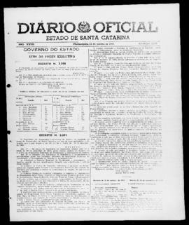 Diário Oficial do Estado de Santa Catarina. Ano 27. N° 6723 de 13/01/1961