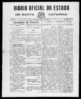 Diário Oficial do Estado de Santa Catarina. Ano 1. N° 169 de 29/09/1934